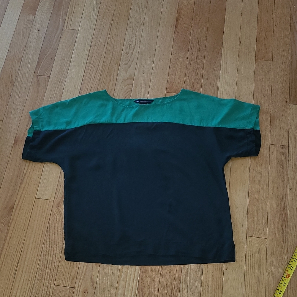 100% Silk Blouse French Connection 6